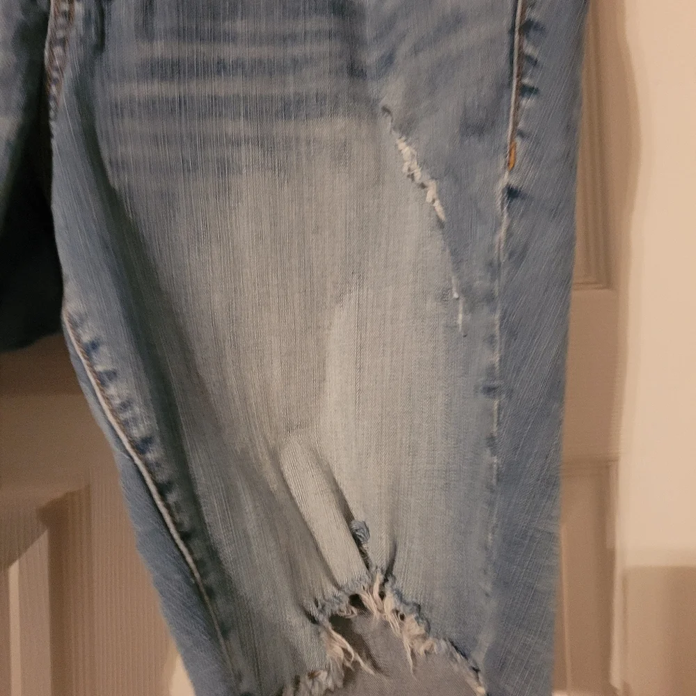 Torrid denim shorts size 14 Distressed